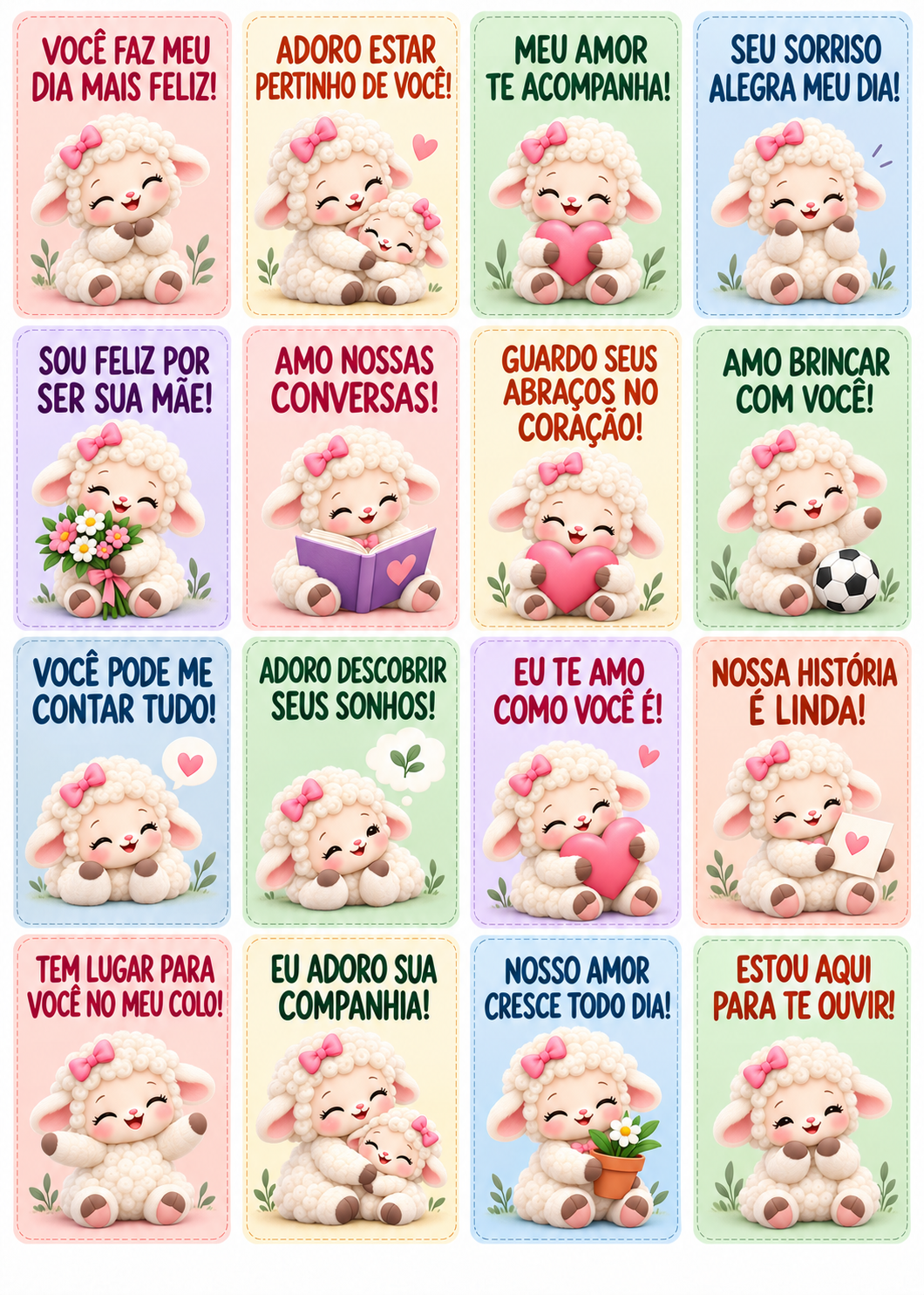 Página de amostra: Amor de mãe — Página 1