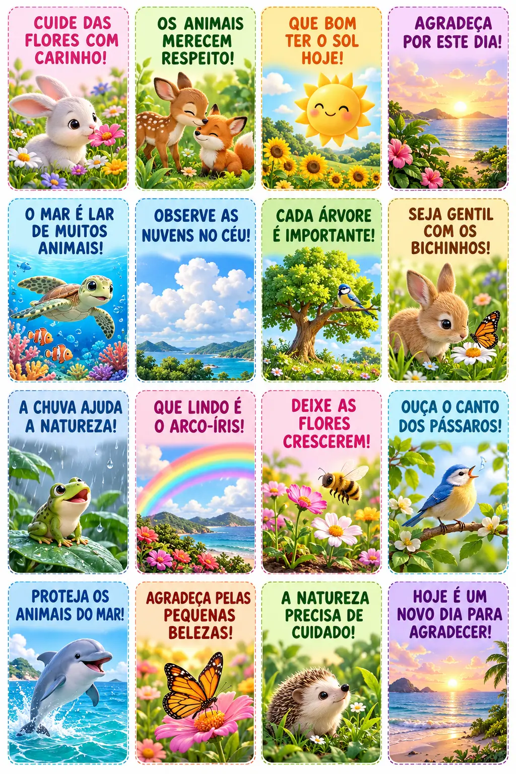 Página de amostra: Natureza — Página 1
