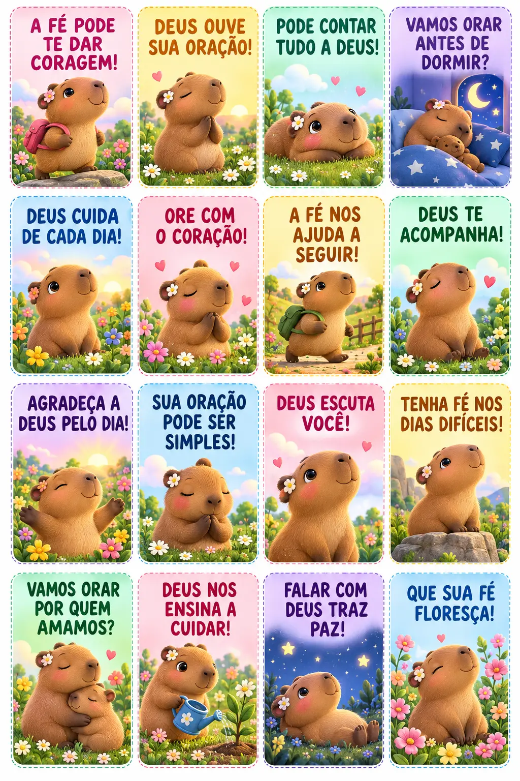 Página de amostra: Oração e fé — Página 2