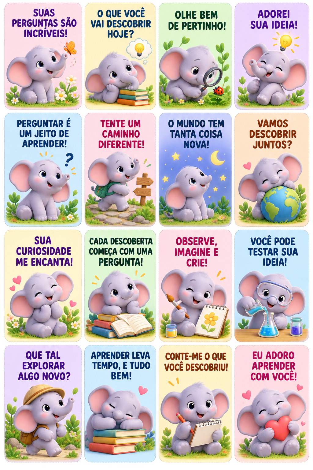Página de amostra: Curiosidade e descobertas — Página 1